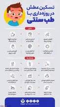 راهکارهای طب سنتی برای رفع تشنگی/ اینفوگرافیک