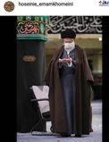 تصویری ویژه از رهبر انقلاب درحال نماز پس از زیارت اربعین
