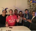 دورهمی بازیگران مشهور برای دیدن داربی + عکس