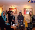 عکس یادگاری 4 بازیگر معروف زن در نمايشگاه 