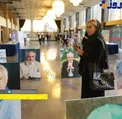 عکس متفاوت خانم بازیگر در چهلم مرحوم علی معلم