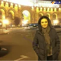 تیپ و پوشش متفاوت خانم بازیگر در خیابان های خارج از کشور