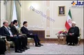 عکس/ دیدار و گفتگوی بارزانی با رئیس جمهور