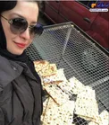 بازیگر زن مشهور در صف نانوایی سنگکی+عکس
