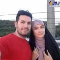 سلفی خانم مجری و همسرش در پل طبیعت+عکس