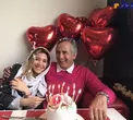 عکس/ جشن تولد آقاى بازيگر در كنار دخترش