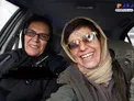 سلفی جالب خانم بازیگر سریال های طنز و مادرش