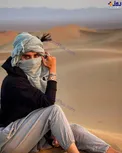 ظاهر عجیب و غریب الناز شاکردوست در کویر+عکس