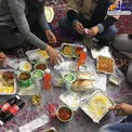 عکس/ ناهار کاری نیکی کریمی در پشت صحنه!
