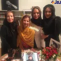 تیپ زنان هنرپیشه در جشن تولد خانم بازیگر