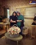 چهره جدید فریبا نادری در کنار دندانپزشکش/عکس