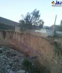 عکس/ موقعیت خطرناک یک مدرسه راهنمایی در شهرستان ایذه!