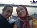 سلفی فلورام سام با همسر مرحومش+عکس