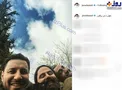 شیطنت جواد عزتی، پژمان جمشیدی و علی مصفا در یک قاب