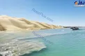 تصویری شگفت انگیز از تلاقی کویر و دریا در چابهار