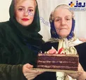 «نعیمه نظام دوست» در جشن تولد مادرش+عکس
