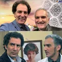 یک عکس قدیمی از بیژن بنفشه‌خواه و بهنام تشکر
