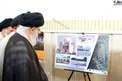 رهبر معظم انقلاب در حال مشاهده تصاویر قبرستان بقیع + عکس