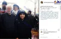 عکس/ پسر شهید احمدی روشن در راهپیمایی 22 بهمن