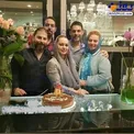 جشن تولد پیمان معادی در کنار خانواده اش+عکس