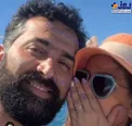 درگوشی مشکوک بهاره رهنما با همسرش+عکس