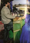 كفش پوشيدن عجيب احمدي نژاد حين سخنراني+عكس