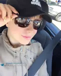 تیپ و ظاهر شراره رخام پشت فرمان+عکس