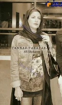 پیرهن گلدار و عجیب خانم بازیگر مشهور+ عکس