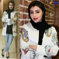 تیپ خاص و دیده نشده خانم بازیگر مشهور + عکس