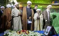 عکس/ آیت الله جنتی بر مزار مرحوم آیت‌الله هاشمی