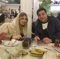 رستورانگردی خانم بازیگر و همسرش در دوران بارداری+عکس