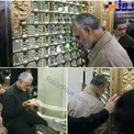 حضور حاج قاسم سلیمانی در مراسم شب شهادت امام سجاد(ع)