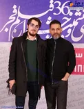عکس/ حضور نتیجه امام (ره) در جشنواره فیلم فجر
