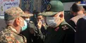 بازدید سردار سلامی از مراکز واکسیناسیون مشهد +عکس