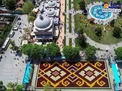 بزرگترین فرش لاله جهان +عکس