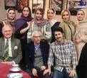 زنان و مردان بازیگر در کنار جمشید مشایخی+عکس