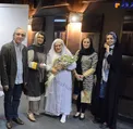 حضور خانم مجری جنجالی در مراسم عروسی بهاره رهنما +عکس