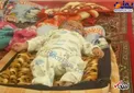 دومین قربانی سرمازدگی در منطقه زلزله‌زده کرمانشاه نوزادی ۴ ماهه+عکس
