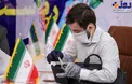 داوطلب جوان ریاست جمهوری با تمهیدات ضد کرونایی +عکس