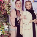 پرستو صالحی و نعیمه نظام دوست در یک مراسم+عکس