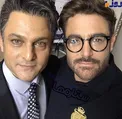 سلفی محمدرضا گلزار و حسین یاری