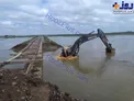 وقتی در سیل مرگبار آق قلا بیل‌مکانیکی هم غرق شد! +عکس
