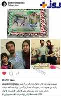 مجتبی عابدینی پس از بازگشت از ریو ، به همراه خانواده تولد خود را جشن گرفت