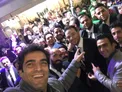 منوچهر هادی در مراسم عروسی خواهرزاده اش/عکس