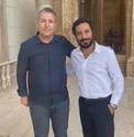 دیدار اسکوچیچ با نوید محمدزاده+ عکس