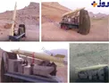 تصاویری دیده نشده از آماده‌سازی موشک‌ها قبل از شلیک به مواضع داعش