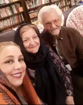 بهنوش بختیاری در کنار پدر و مادرش+عکس