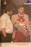 وقتی علی انصاریان بهترین بازیکن میدان شد/عکس