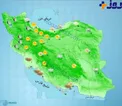 کولاک برف در راه است + نقشه آب و هوا