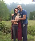 حدیثه تهرانی و همسرش+عکس